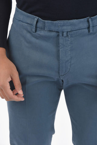 Belt Loop Cotton Blend Chino Pants