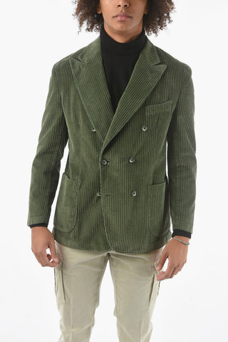 CC COLLECTION Double-breasted ECUADOR Corduroy Blazer