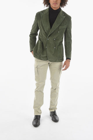 CC COLLECTION Double-breasted ECUADOR Corduroy Blazer