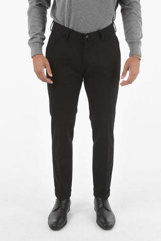 CC COLLECTION Belt Loop Jersey Chino Pants