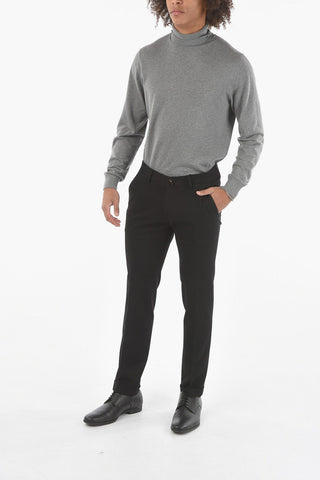 CC COLLECTION Belt Loop Jersey Chino Pants