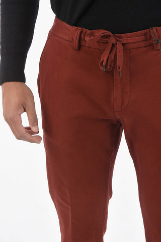 CC COLLECTION Brushed Jersey Pants with Drawstring