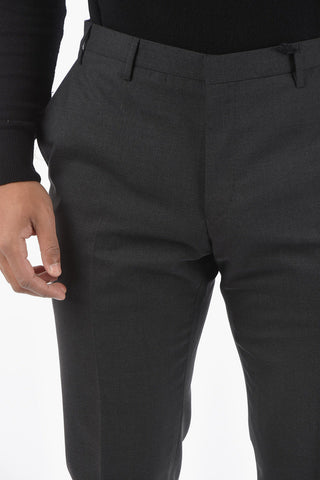 CC COLLECTION Hidden Fastening REWARD Virgin Wool Pants
