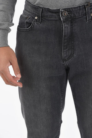CC COLLECTION 5 Pocket Regular Fit Stone Washed Denims