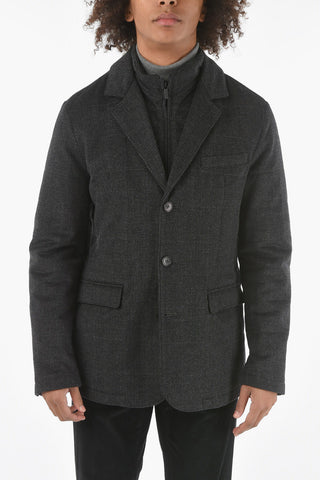 CC COLLECTION O. WEAR Blazer ALA in Misto Lana con Chester Piece