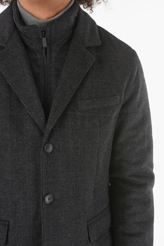 CC COLLECTION O. WEAR Blazer ALA in Misto Lana con Chester Piece
