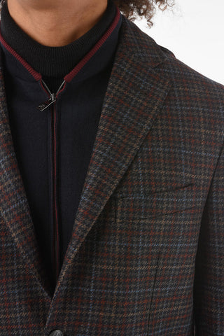 Removable Chester Piece SPORTSWEAR Houndstooth Blazer