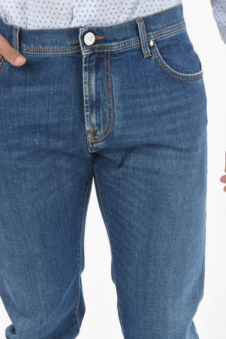ID LUXURY DENIM 5 Pocket Stretch Cotton Denims