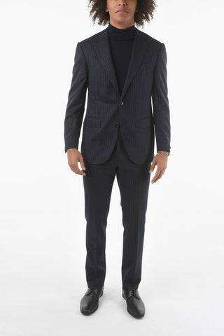 Wool ACADEMY Pinstriped Suit