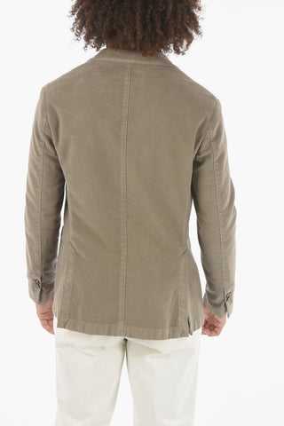 CC COLLECTION Unlined FUSTAGNO Patch Pocket Blazer