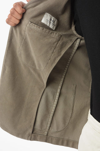 CC COLLECTION Unlined FUSTAGNO Patch Pocket Blazer