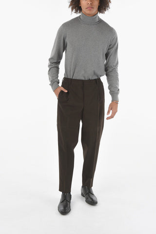 CC COLLECTION Pantaloni RESET in Velour con Coulisse