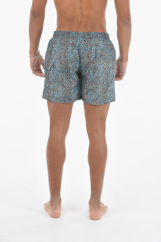 Polka Dot Patterned Swimshorts