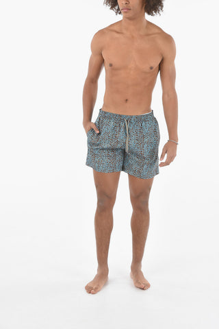 Polka Dot Patterned Swimshorts