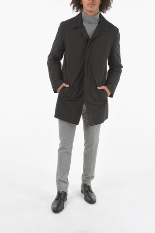 Flush Pocket PRADA Quilted Raincoat