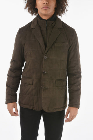 CC COLLECTION O. WEAR Chester Piece SUERETTO Quilted Blazer