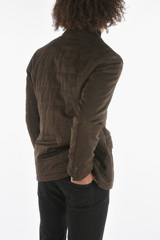 CC COLLECTION O. WEAR Chester Piece SUERETTO Quilted Blazer