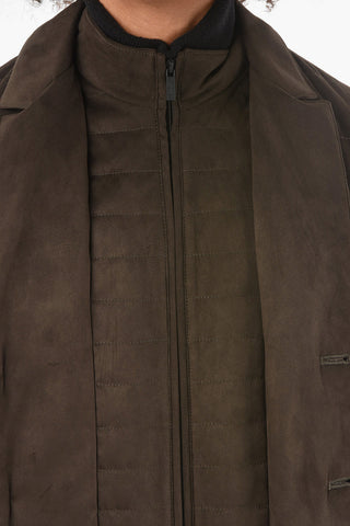 CC COLLECTION O. WEAR Chester Piece SUERETTO Quilted Blazer