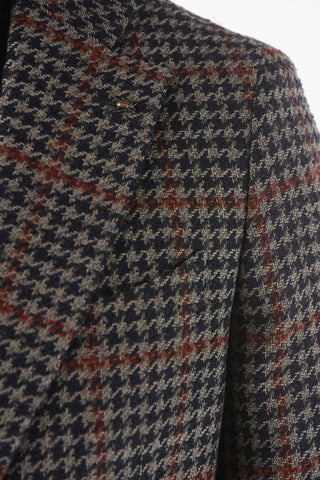 CC COLLECTION Blazer Semifoderato REWARD con Motivo Pied de Poule
