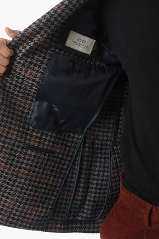 CC COLLECTION Blazer Semifoderato REWARD con Motivo Pied de Poule