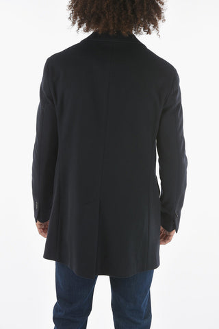 CC COLLECTION Flush Pocket Wool Blend Coat