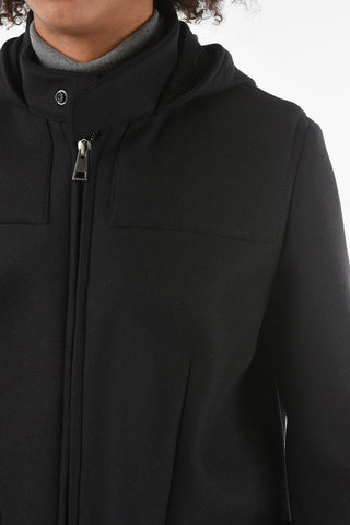 CC COLLECTION O. WEAR Parka Sfoderato in Misto Lana Vergine