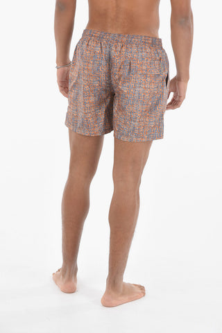 Polka Dot Patterned Swimshorts