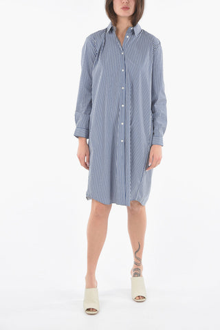 Awning Striped SPRING Maxi Shirt dress