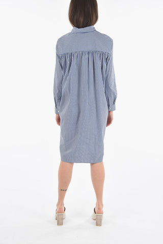 Awning Striped SPRING Maxi Shirt dress