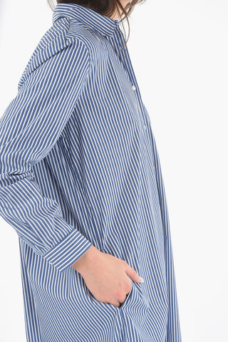 Awning Striped SPRING Maxi Shirt dress