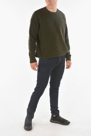 EMPORIO Dark Wash Tapered Fit Denims