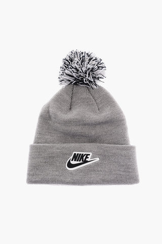 Solid Color FUTURA Beanie with Pom Pom