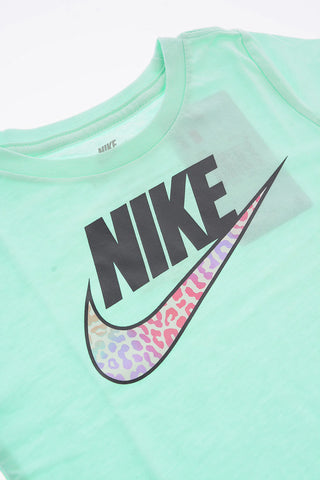 Rundhals-T-Shirt SPOT ON FUTURA mit Animal-Print-Logo