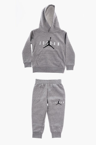AIR JORDAN Fleeced Cotton Hoodie and Joggers Set