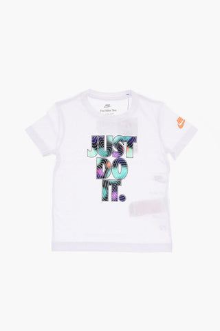 T-Shirt Girocollo con Logo Stampato