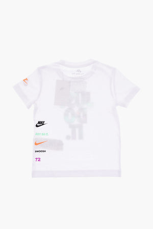Rundhals-T-Shirt mit gedrucktem Logo