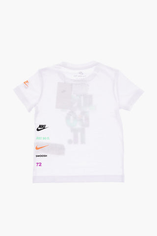 T-Shirt Girocollo con Logo Stampato