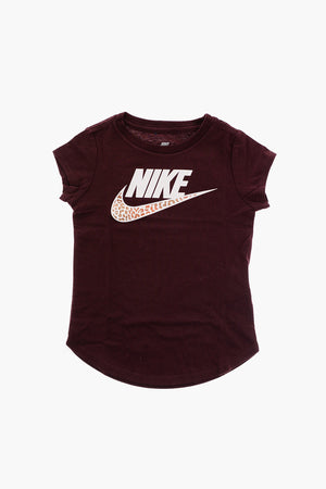 Rundhals-T-Shirt SPOT ON FUTURA mit Animal-Print-Logo