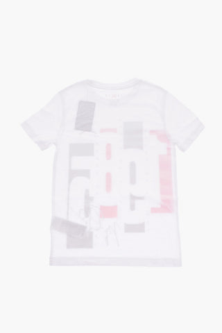 AIR JORDAN All-Over Logo-Printed SINCE 85 Crew-Neck T-shirt