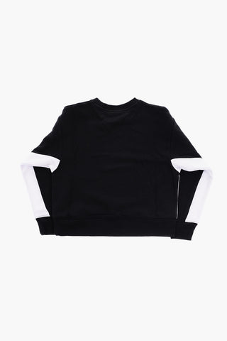 AIR JORDAN Brushed Cotton HOLIDAY SHINE Crew-neck Sweatshirt