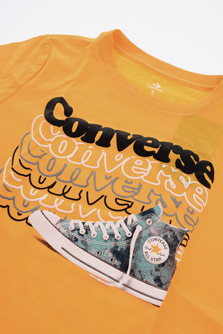 ALL STAR CHUCK TAYLOR T-shirt WAVY Stampata