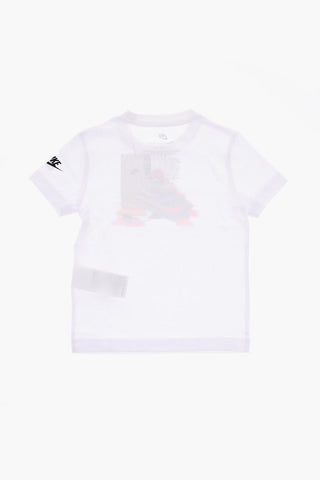 T-Shirt HAPPY CLOUD Girocollo con Stampa sul Fronte