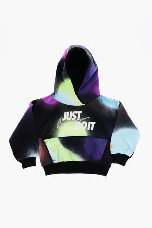 Sweatshirt ILLUMINATE mit Painting-Effekt und Kapuze