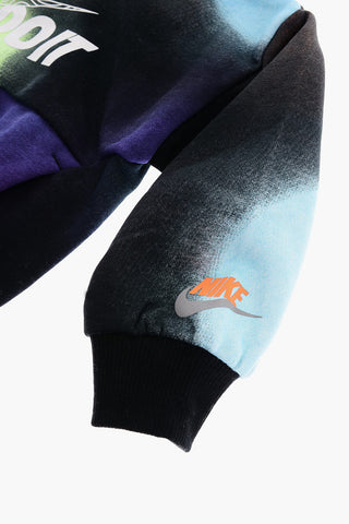 Sweatshirt ILLUMINATE mit Painting-Effekt und Kapuze
