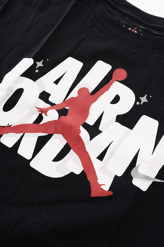 AIR JORDAN 맥시 프론트 로고 프린트 티셔츠