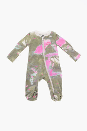 Jumpsuit im Tie-Dye-Effekt mit Reißverschluss