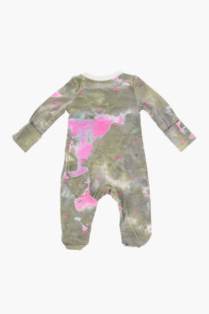 Jumpsuit im Tie-Dye-Effekt mit Reißverschluss