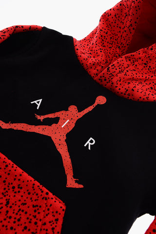 AIR JORDAN Polka Dots Details Two-Tone SPECKLE Hoodie
