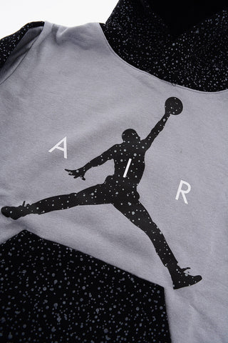 AIR JORDAN Polka Dots Details Two-Tone SPECKLE Hoodie