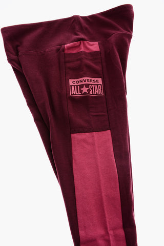 Stretch Cotton Leggings With Side Pocket